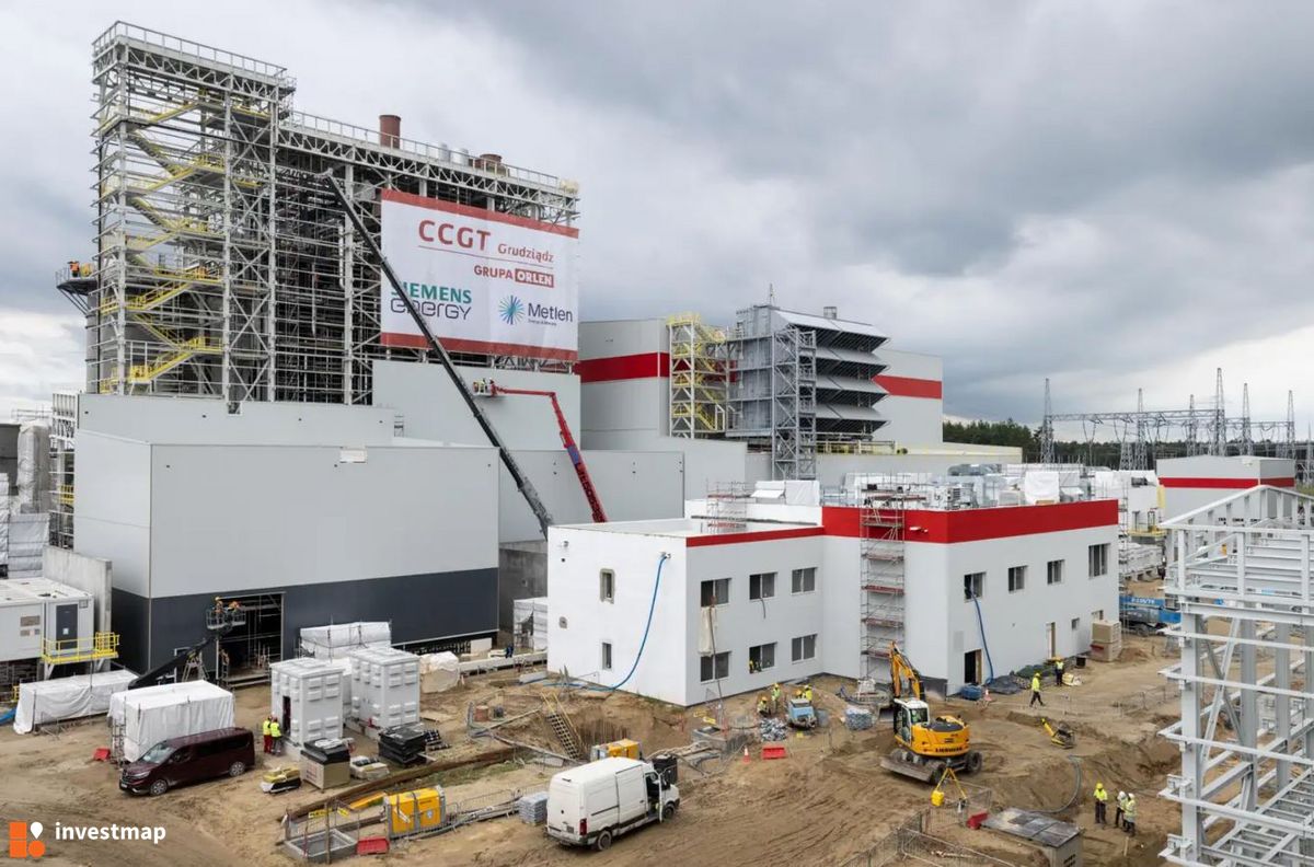 Zdjęcie Elektrownia CCGT Grudziądz fot. Orzech 