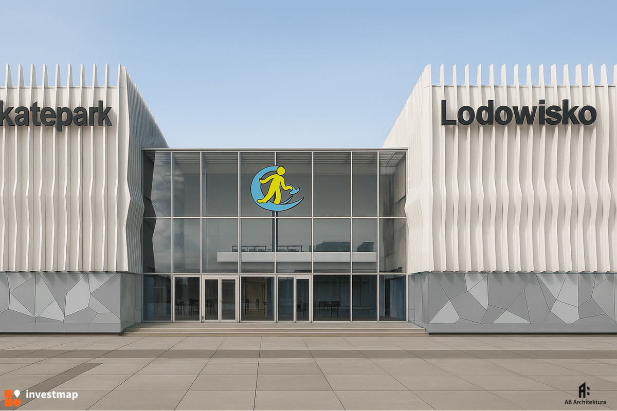Wizualizacja Hala sportowa OSiR Bemowo dodał Wojciech Jenda