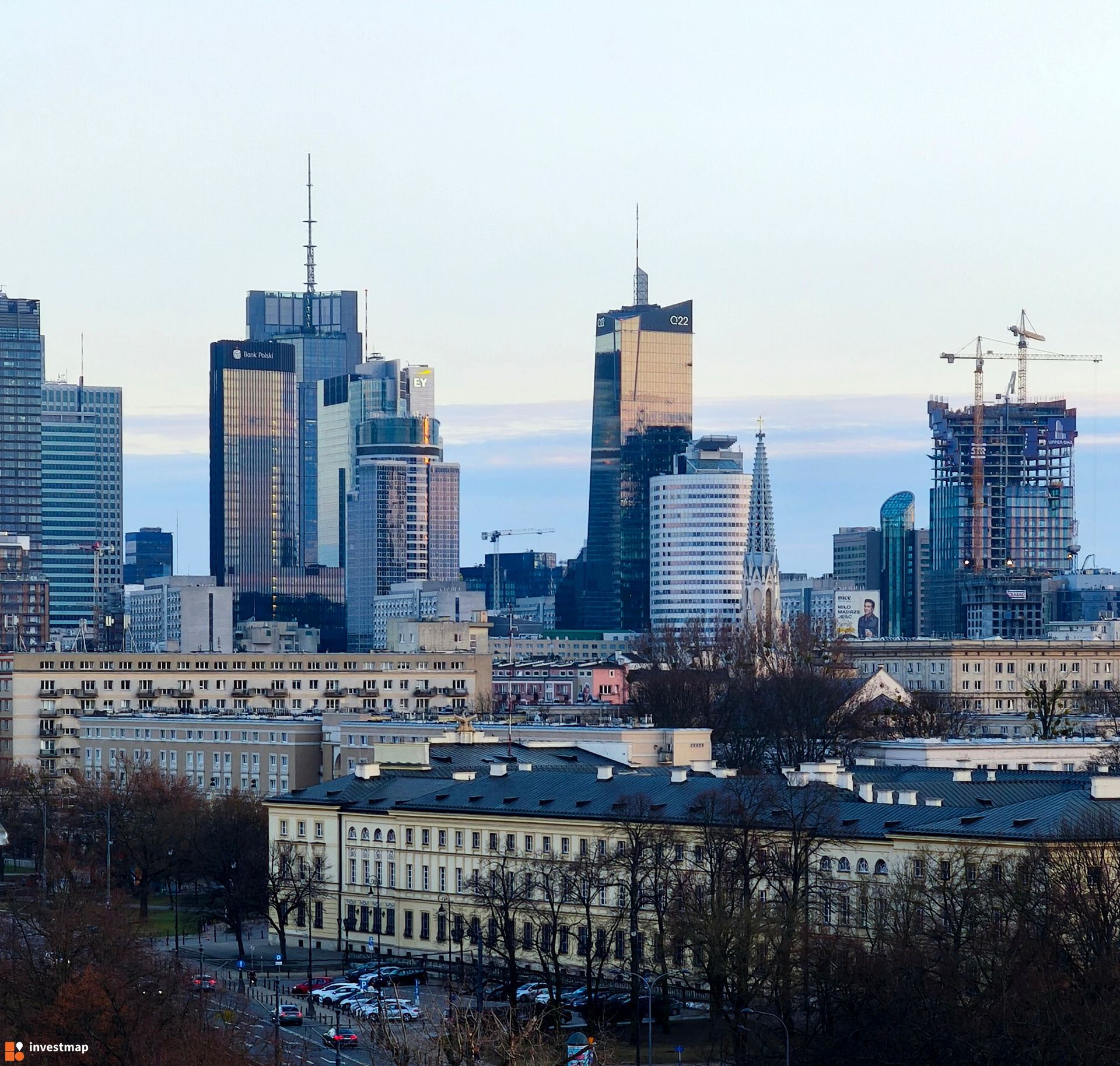 Rekordowo mało powierzchni w budowie na rynku warszawskim rynku biurowym 