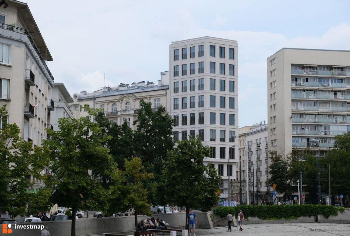 Zdjęcie [Warszawa] Biurowiec, pl. Politechniki 4 fot. Orzech 
