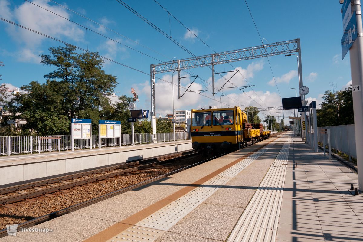 Zdjęcie Przystanek kolejowy Wrocław Szczepin fot. Jakub Zazula 