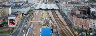 Trwa wielka przebudowa Katowickiego Węzła Kolejowego [FILM]