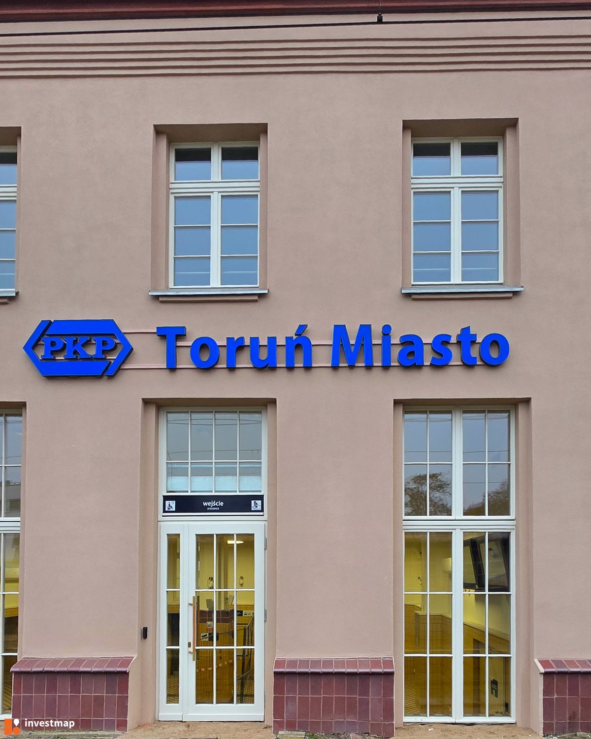 Zdjęcie Remont dworca kolejowego Toruń Miasto fot. Wojciech Jenda