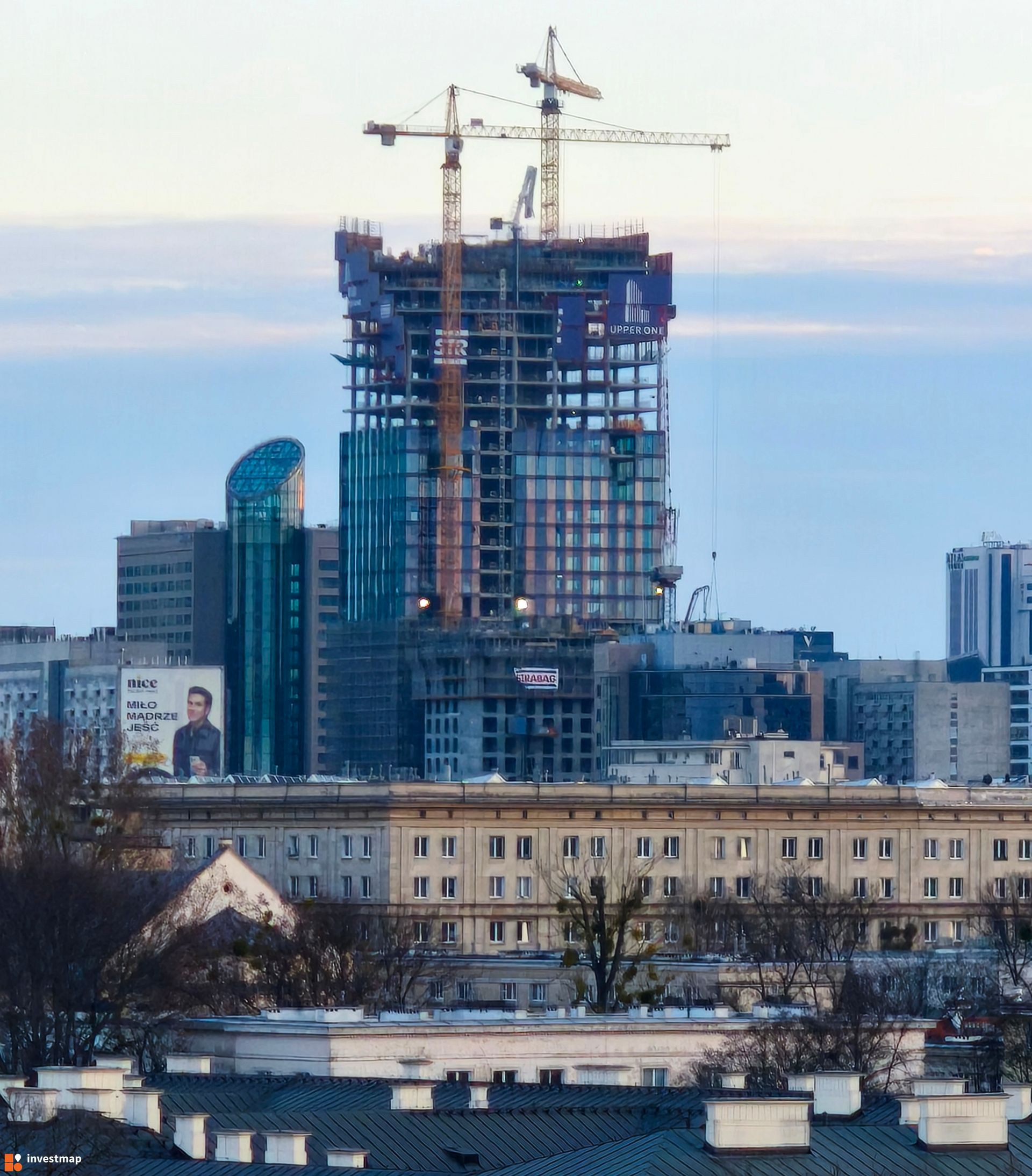Co słychać na budowie Upper One ze 131,5-metrowym wieżowcem w Warszawie? 