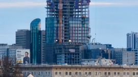 Co słychać na budowie Upper One ze 131,5-metrowym wieżowcem w Warszawie? [FILM+ZDJĘCIA]