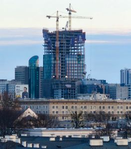 Co słychać na budowie Upper One ze 131,5-metrowym wieżowcem w Warszawie? [FILM+ZDJĘCIA]