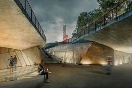 Rusza budowa Muzeum Westerplatte w Gdańsku. Kamień węgielny wmurowany [WIZUALIZACJE]