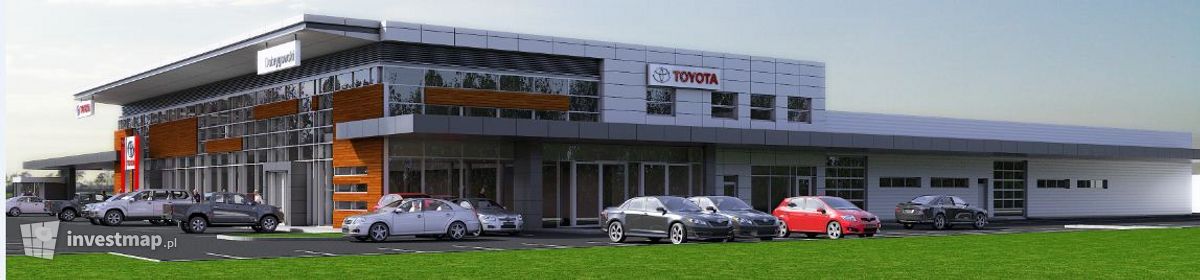 Wizualizacja [Długołęka] Salon samochodowy Toyota dodał Jan Augustynowski