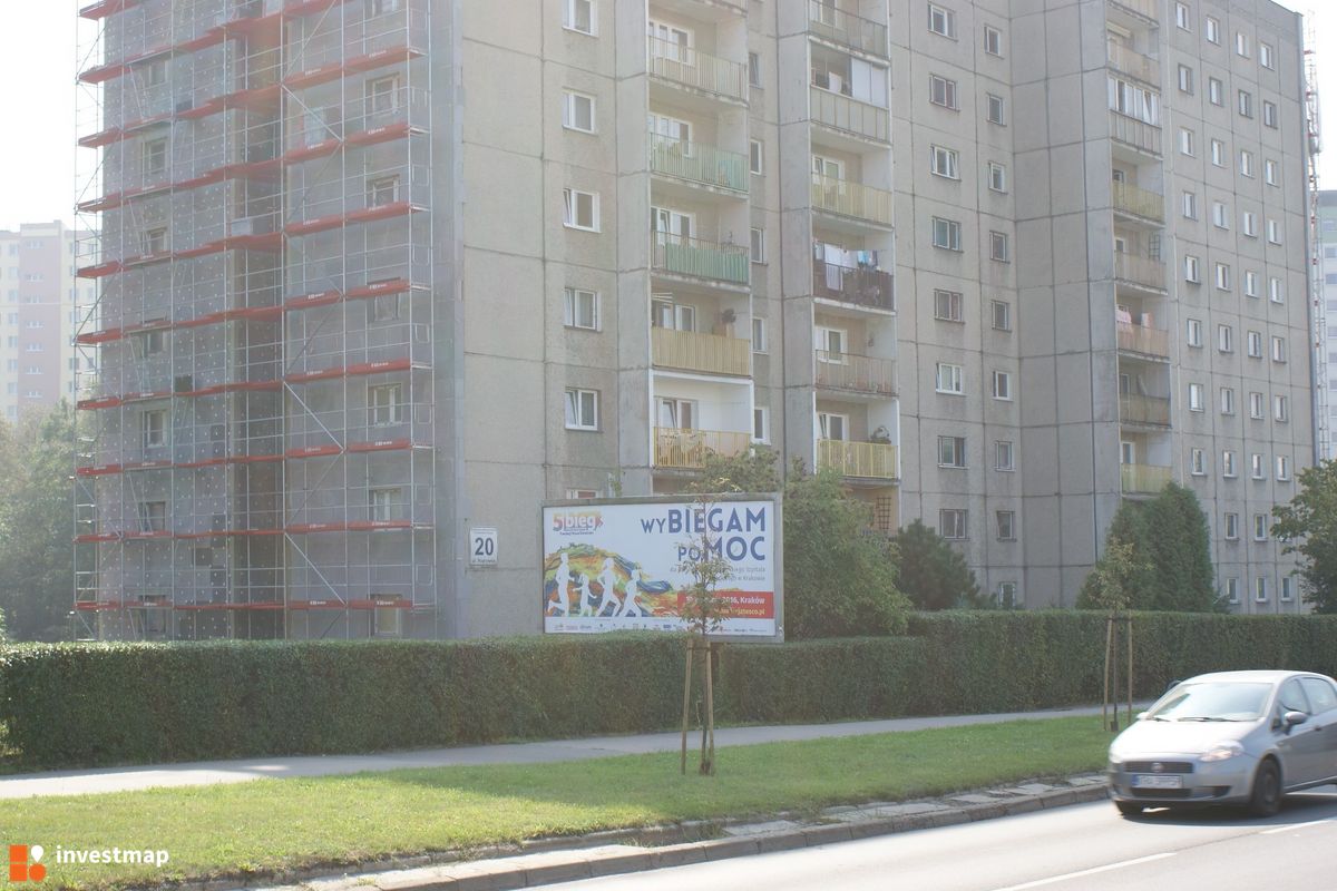 Zdjęcie [Kraków] Remont Elewacji, ul. Rozrywka 22 fot. Damian Daraż 