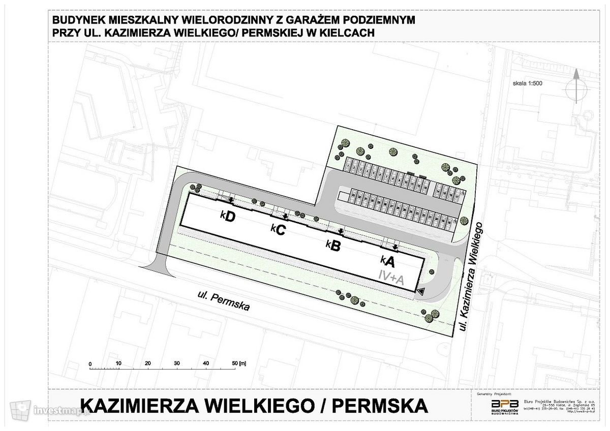 Wizualizacja [Kielce] Budynek Mieszkalny, ul. Kazimierza Wielkiego dodał Damian Daraż 
