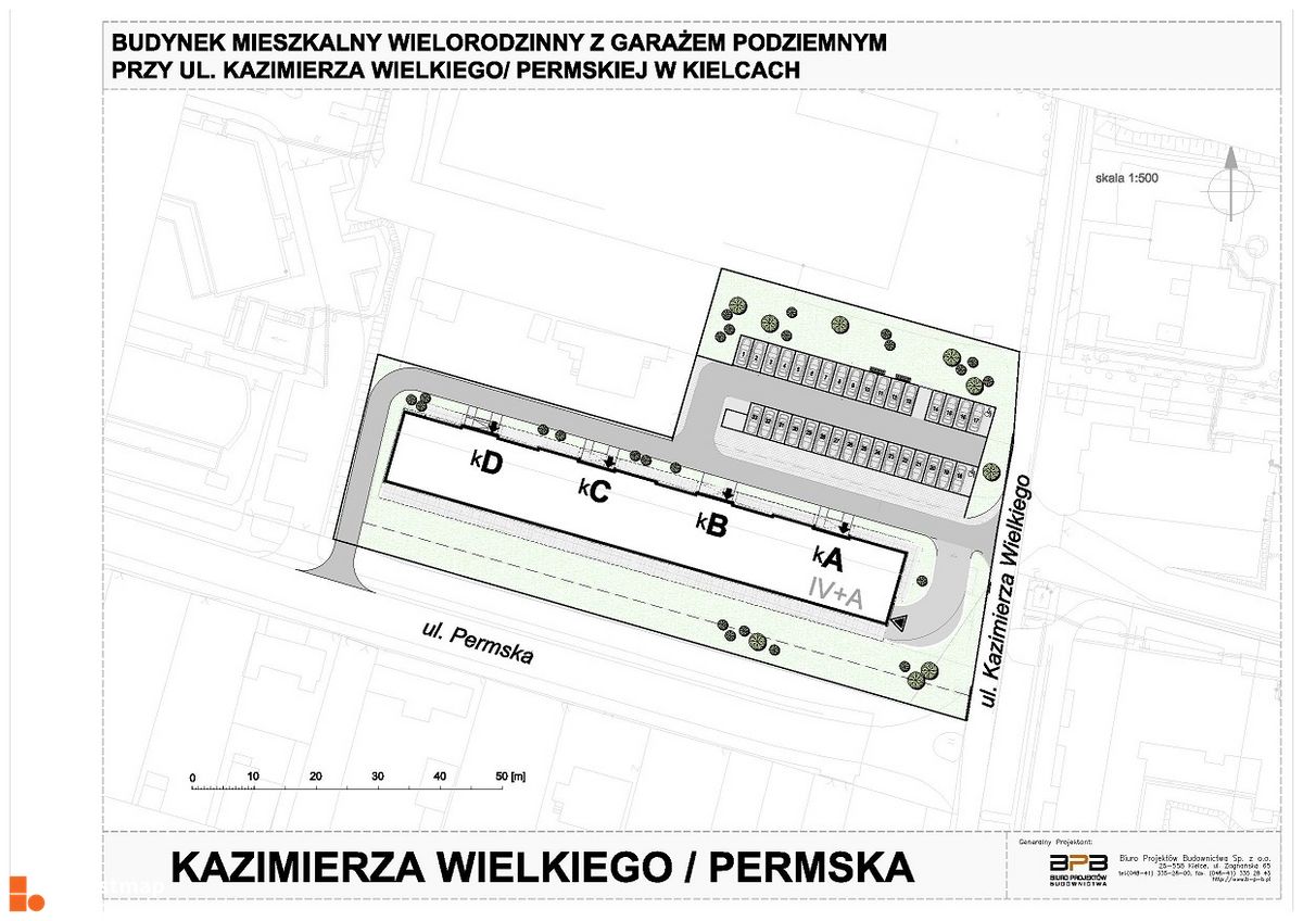 Wizualizacja [Kielce] Budynek Mieszkalny, ul. Kazimierza Wielkiego dodał Damian Daraż 