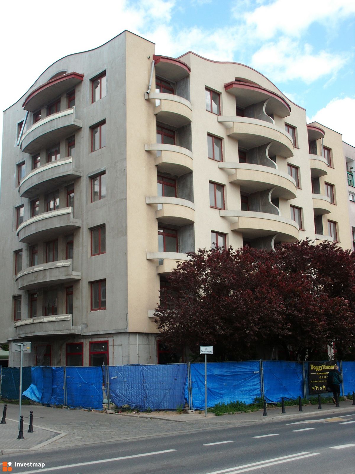 Zdjęcie [Wrocław] Apartamentowiec "Golden House", ul. Purkyniego fot. worldinmyeyes 