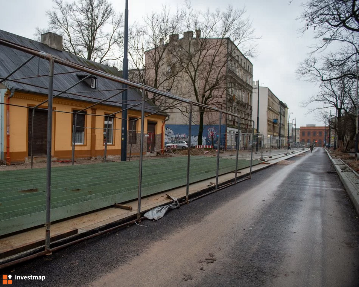 Zdjęcie Remont ul. Przybyszewskiego fot. Wojciech Jenda