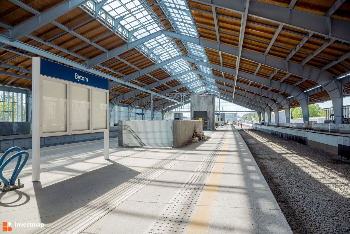 Zdjęcie Modernizacja stacji kolejowej w Bytomiu fot. Orzech 