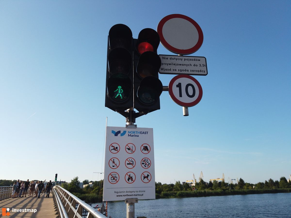 Zdjęcie Marina na Wyspie Grodzkiej fot. Damian Daraż 