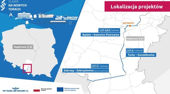 PKP PLK realizują największą kolejową inwestycję w historii woj. śląskiego [FILM]