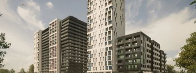 W Rzeszowie trwa budowa nowego, wielkiego kompleksu apartamentowego [FILM+WIZUALIZACJE]