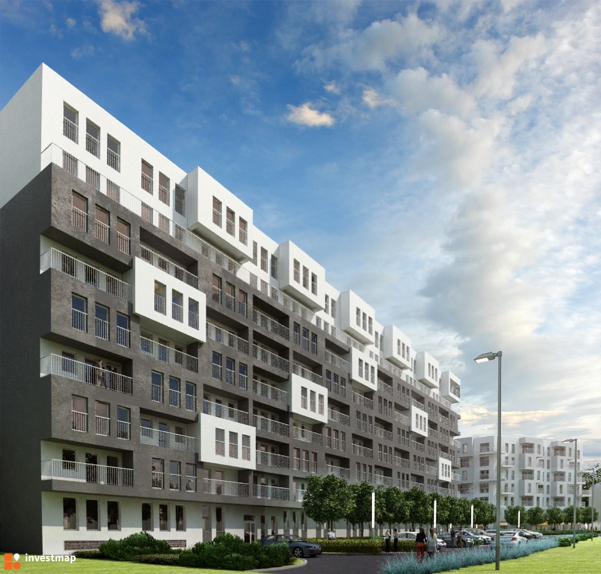 Wizualizacja Kępa Mieszczańska (Rafin Developer) dodał alsen strasse 67 