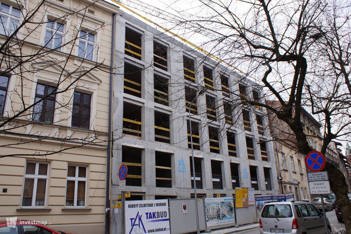 Zdjęcie [Kraków] Budynek Mieszkalny, ul. Zamoyskiego fot. Damian Daraż 