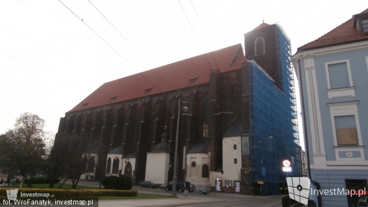 Zdjęcie [Wrocław] Kościół p.w. Najświętszej Marii Panny na Piasku fot. Jan Augustynowski