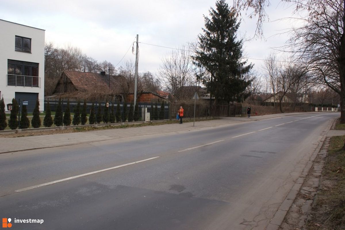 Zdjęcie [Kraków] Budowa Budynków Mieszkalnych Jednorodzinnych, ul. Bulwarowa fot. Damian Daraż 