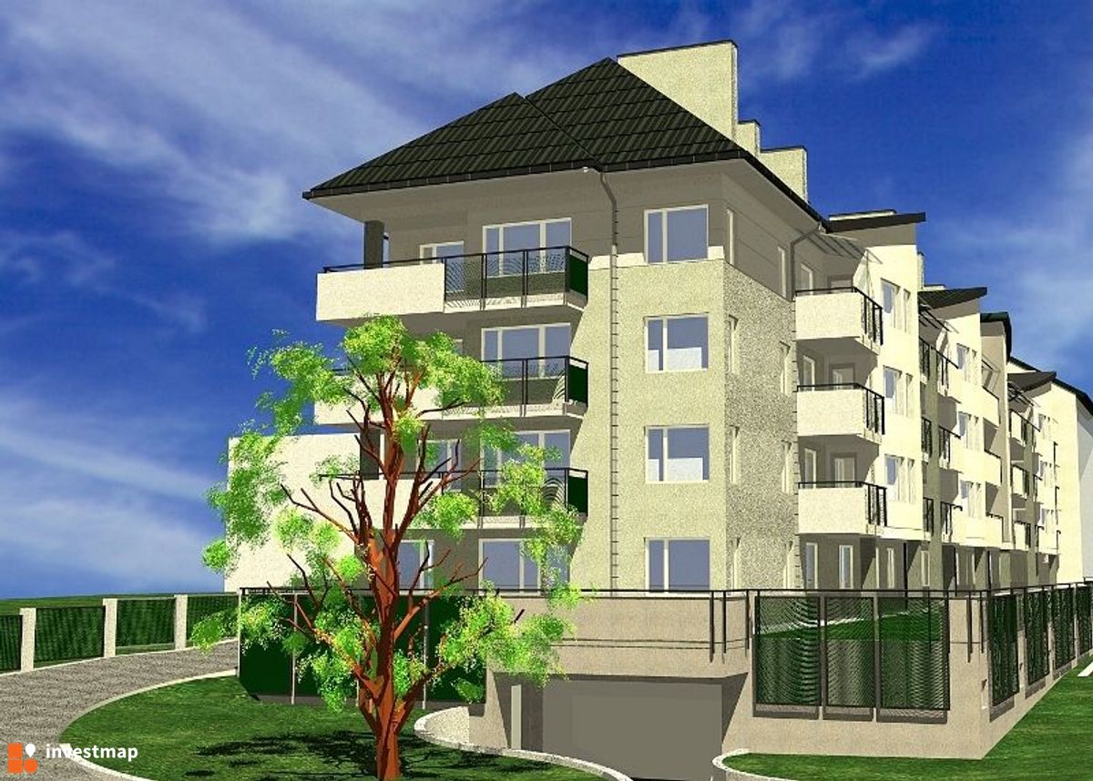 Wizualizacja [Białystok] Budynek wielorodzinny przy ul. Bohaterów Monte Cassino 