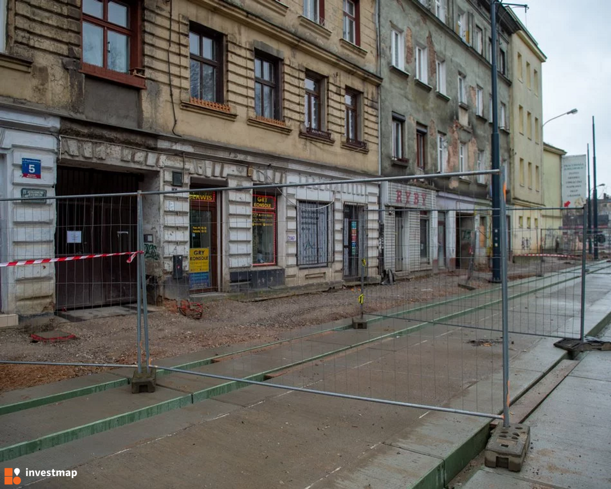 Zdjęcie Remont ul. Przybyszewskiego fot. Wojciech Jenda