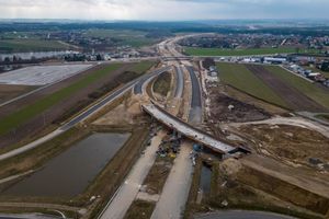 Postępują prace na budowie drogi ekspresowej S6 – Obwodnicy Metropolitarnej Trójmiasta [FILMY+ZDJĘCIA]