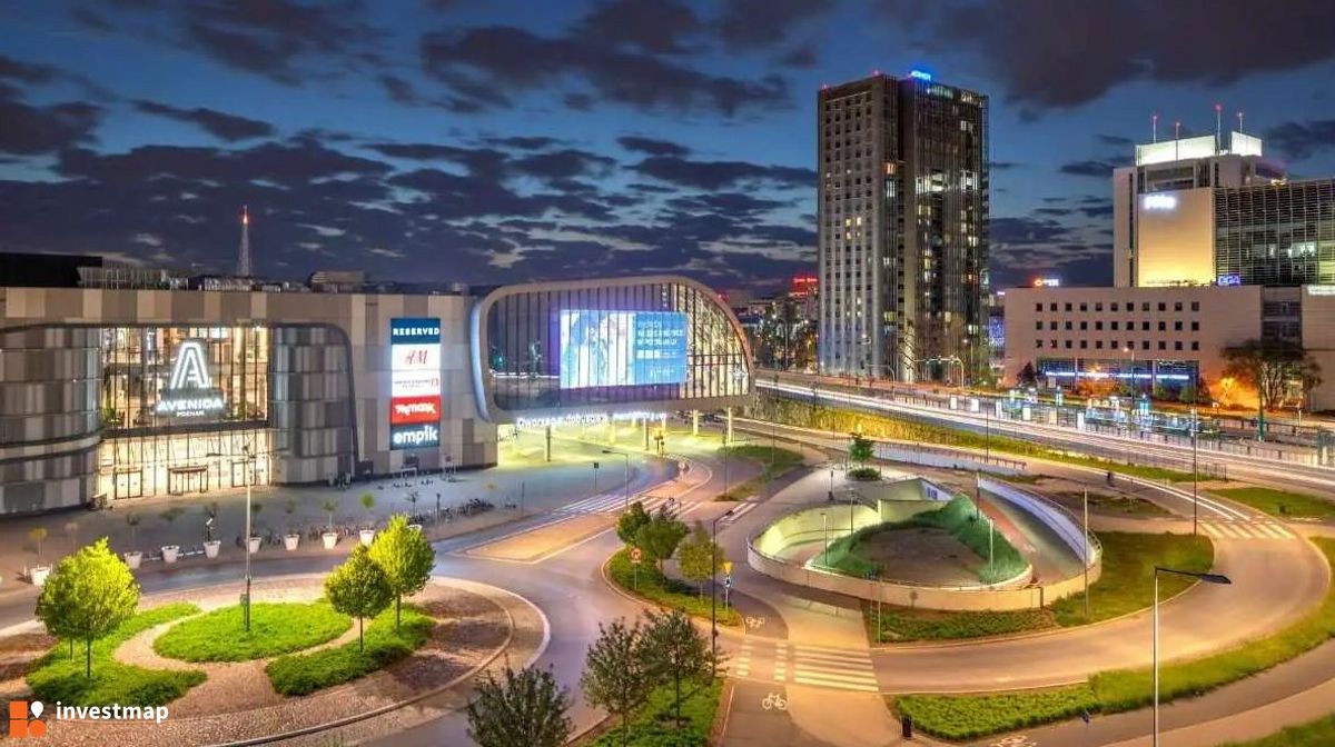 Zdjęcie Dworzec "Poznań Główny" i galeria "Poznań City Center" fot. Orzech 