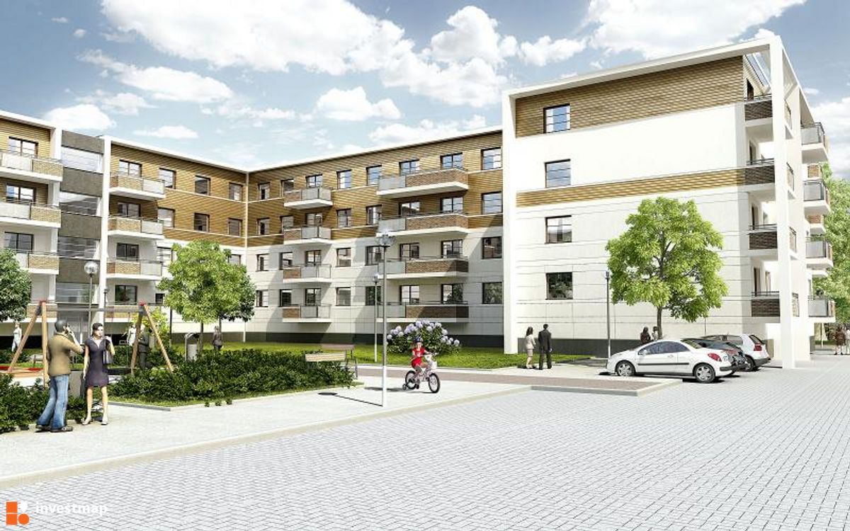 Wizualizacja [Wrocław] Osiedle "Cortile" dodał alsen strasse 67 