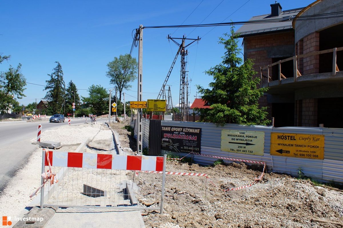 Zdjęcie [Kraków] Budynek Mieszkalno - Usługowy, ul. Wrobela fot. Damian Daraż 