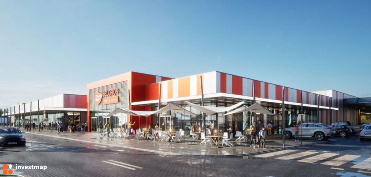 Wizualizacja Park handlowy SHOPP.CITY Lubin dodał Orzech 