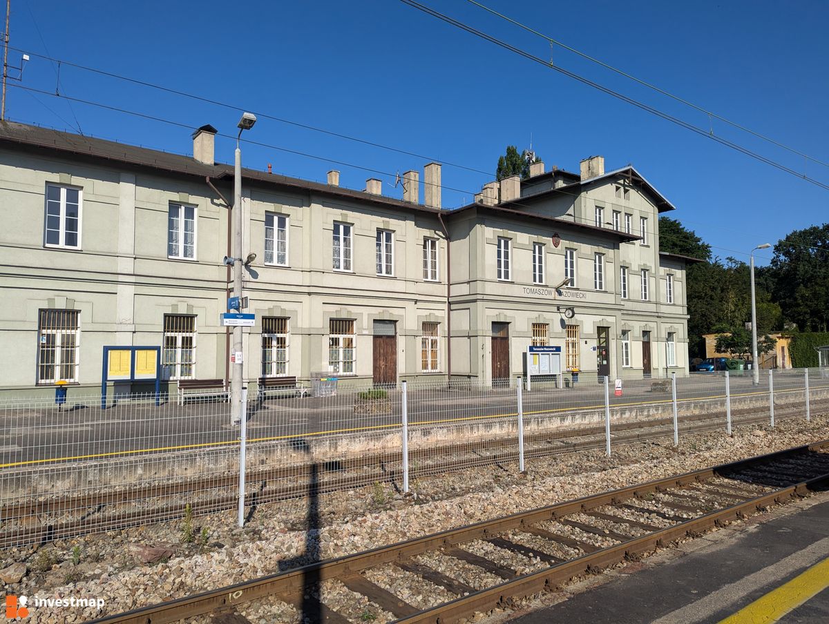 Zdjęcie Dworzec PKP w Tomaszowie Mazowieckim (modernizacja) fot. Jakub Zazula 