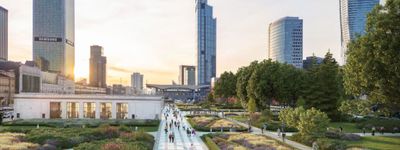 Aleja Centralna – powstanie kolejna zielona inwestycja w Nowym Centrum Warszawy [WIZUALIZACJE]