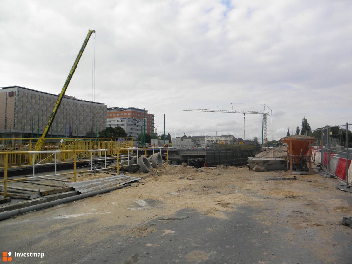 Zdjęcie [Poznań] Przebudowa węzła Rondo Kaponiera fot. PieEetrek 