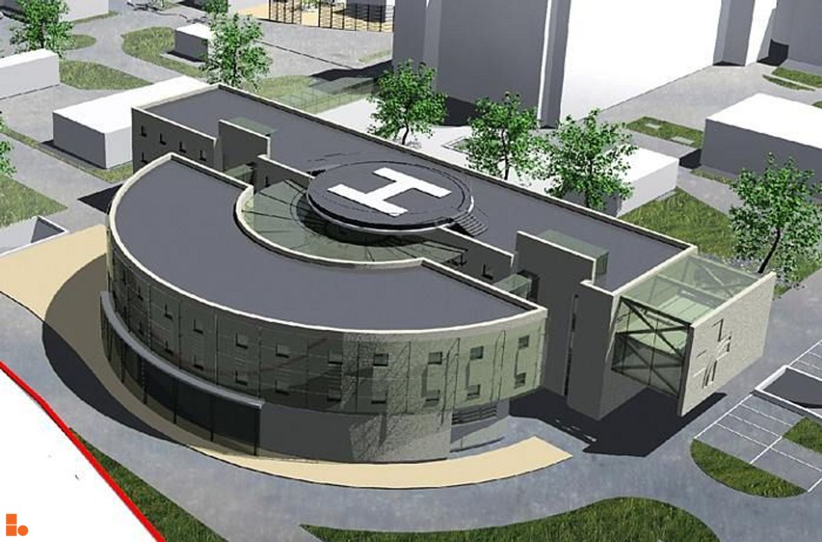 Wizualizacja Centrum Medycyny Ratunkowej dodał MatKoz 