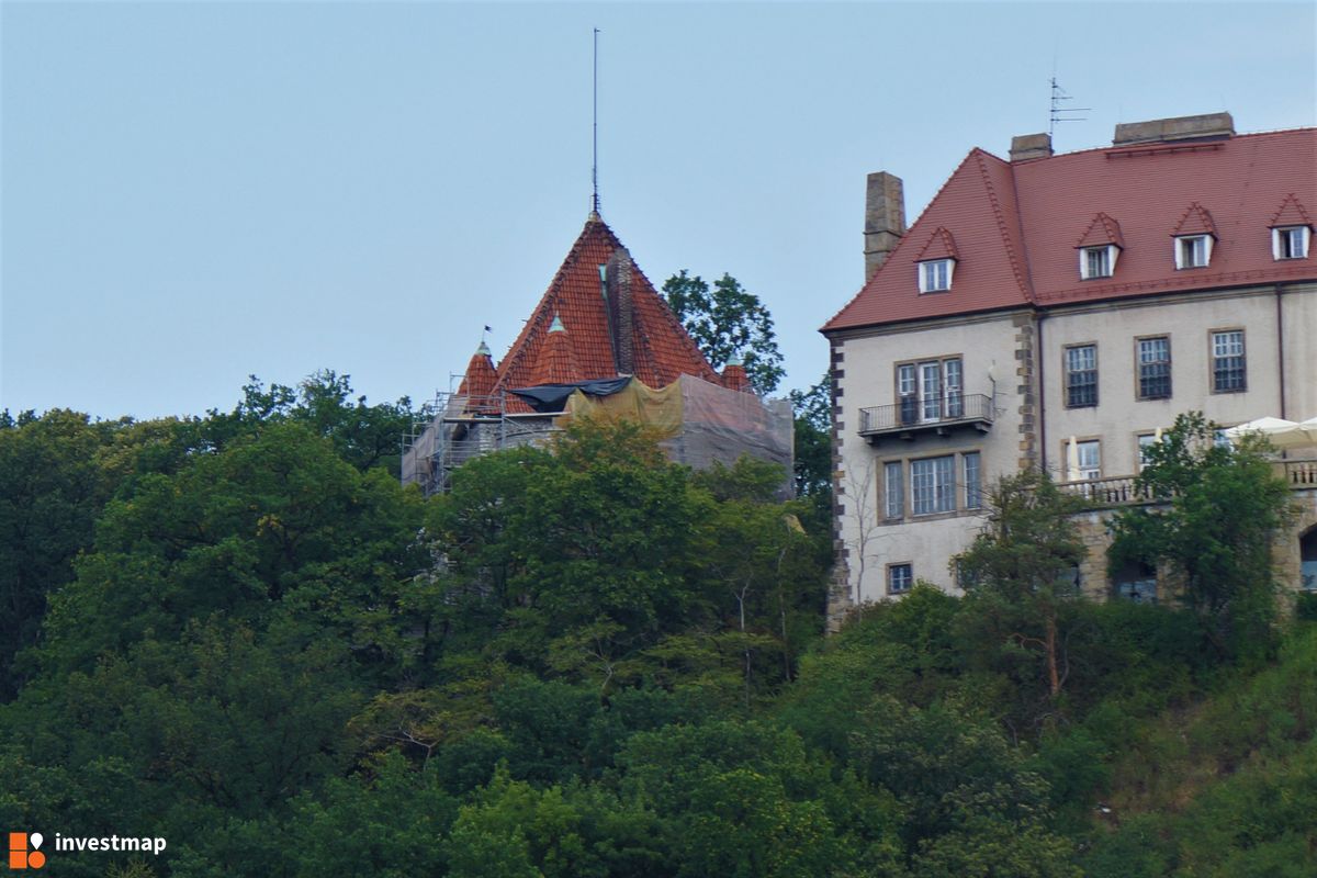 Zdjęcie Remont Zamku w Przegorzałach fot. Damian Daraż 