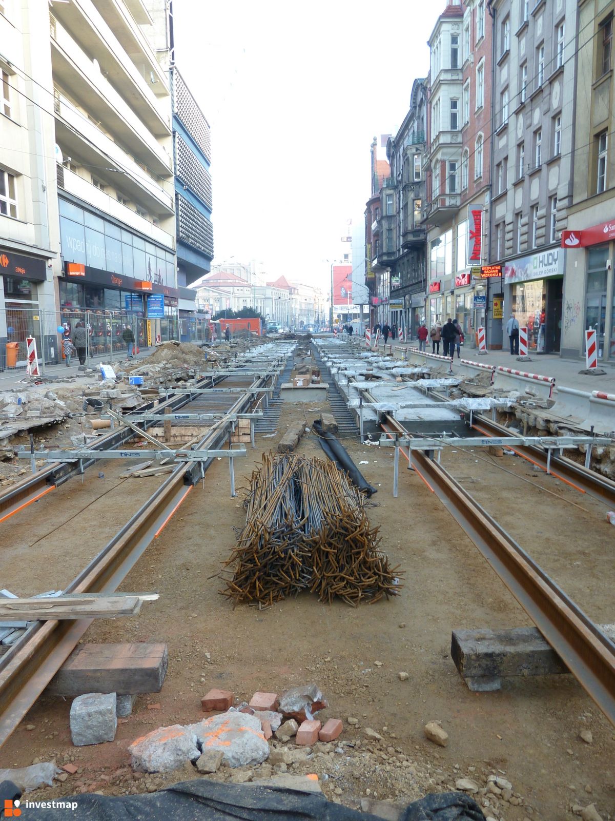 Zdjęcie [Katowice] Przebudowa ulicy 3-go Maja oraz placu Wolności fot. Krypton 