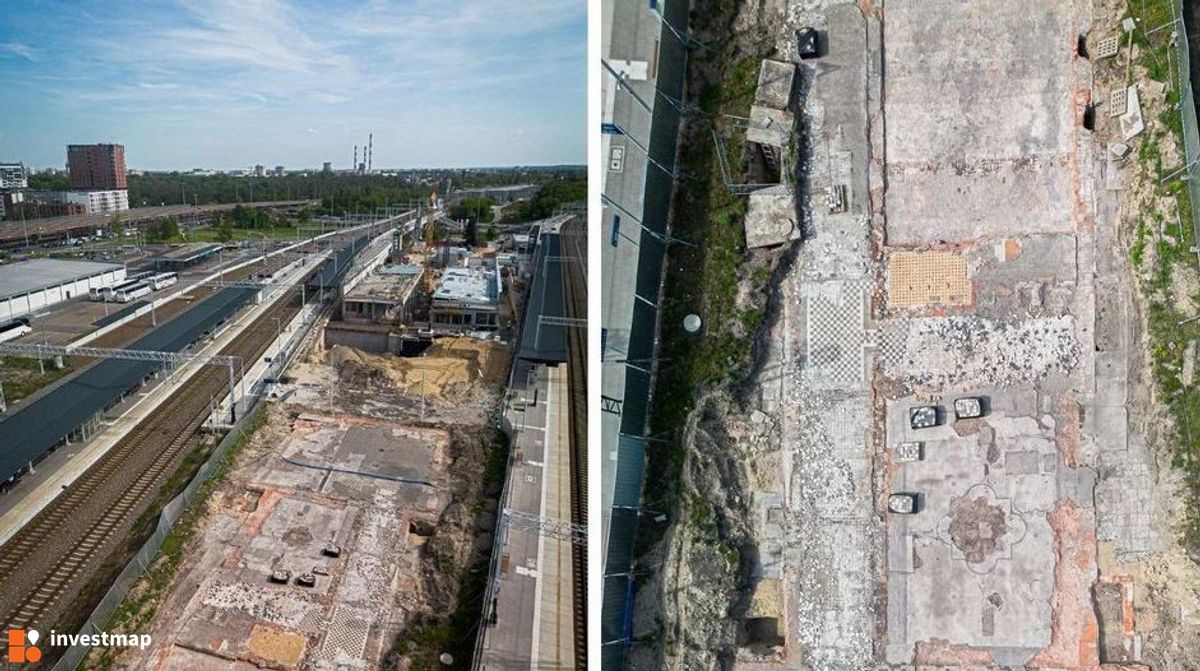 Zdjęcie Dworzec Łódź Kaliska (remont) fot. Orzech 