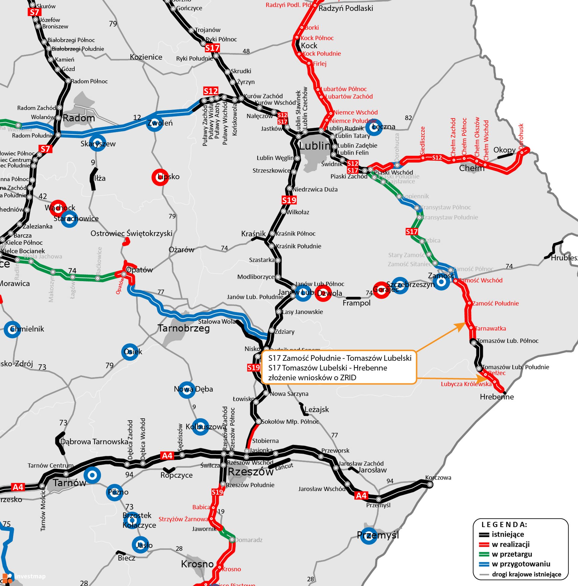 S17 Tomaszów Lubelski – Hrebenne