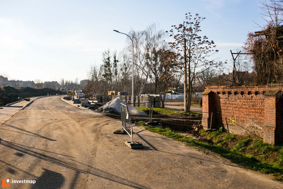 Zdjęcie [Wrocław] Budowa ulicy Czochralskiego 