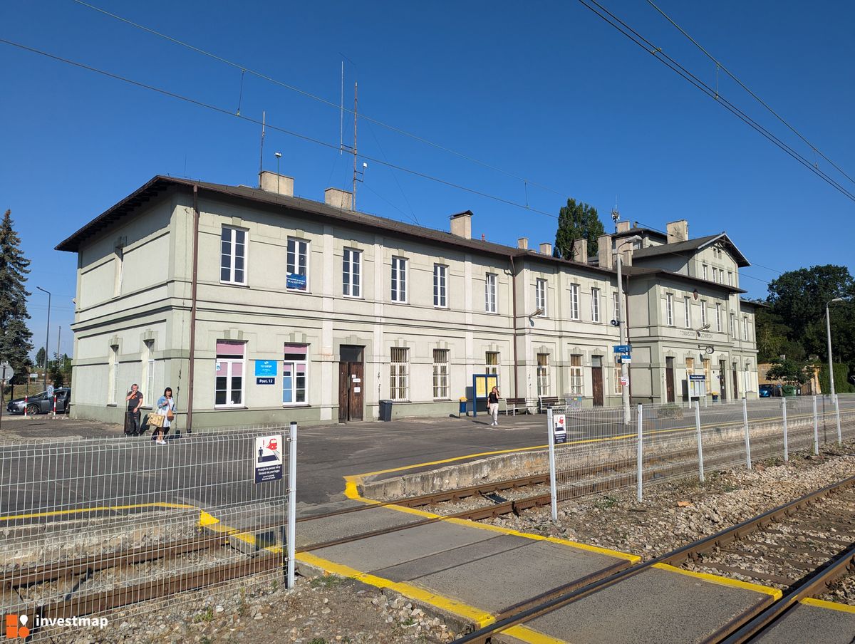 Zdjęcie Dworzec PKP w Tomaszowie Mazowieckim (modernizacja) fot. Jakub Zazula 