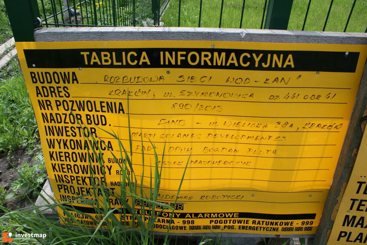 Zdjęcie [Kraków] Budynki Mieszkalne Wielorodzinne, KRAKÓW, ul. Szymona Szymanowica - Boczna fot. Damian Daraż 