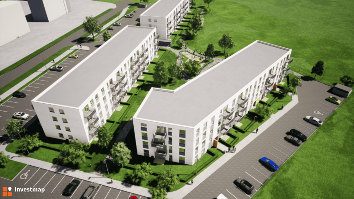 Wizualizacja Mieszkanie Plus, ul. Paderewskiego 