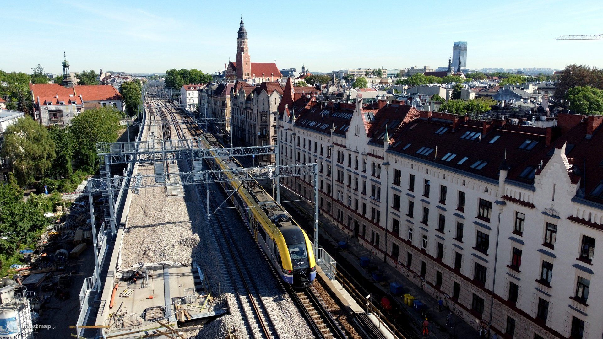 Kończy się budowa drugiego toru na kolejowej linii średnicowej w centrum Krakowa 