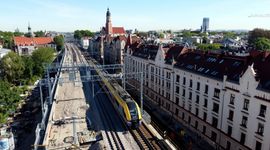 Kończy się budowa drugiego toru na kolejowej linii średnicowej w centrum Krakowa [ZDJĘCIA]