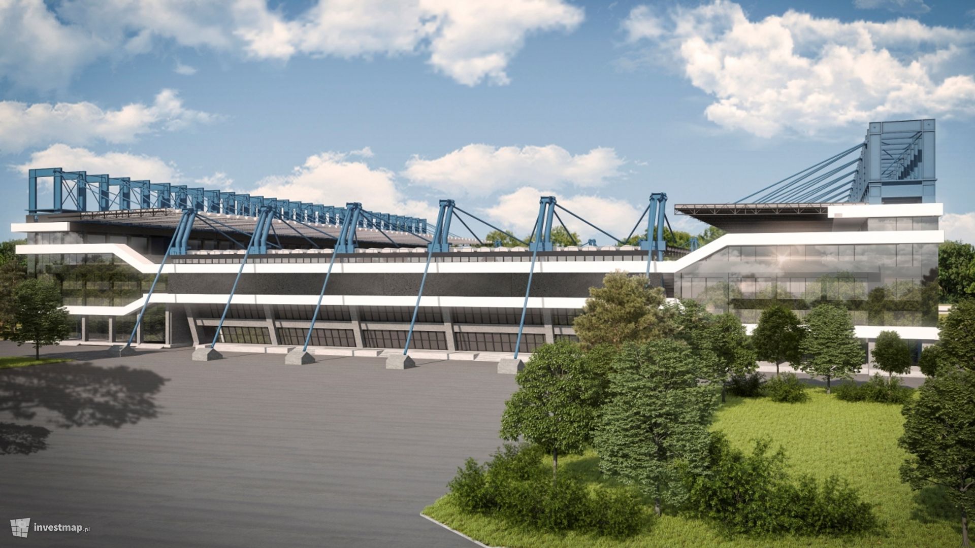 Trwa modernizacja Stadionu Miejskiego w Krakowie na potrzeby III Igrzysk Europejskich Kraków-Małopolska 2023 