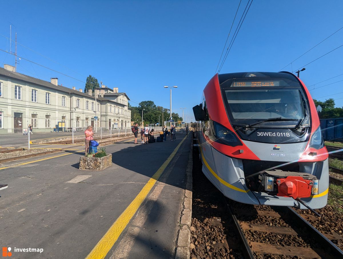 Zdjęcie Dworzec PKP w Tomaszowie Mazowieckim (modernizacja) fot. Jakub Zazula 