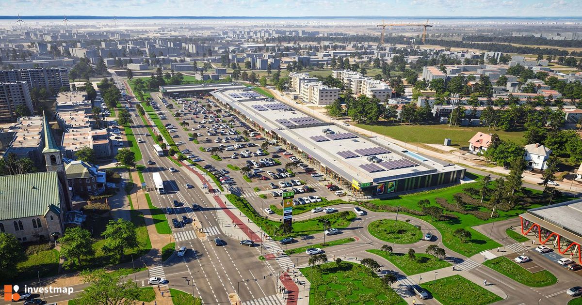 Wizualizacja OTO Park Lubin dodał Orzech 