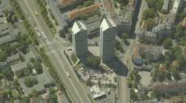 BERGER Bau zmodernizuje we Wrocławiu dwa słynne, wysokie domy studenckie Kredkę i Ołówka [FILM+ZDJĘCIA+WIZUALIZACJE]